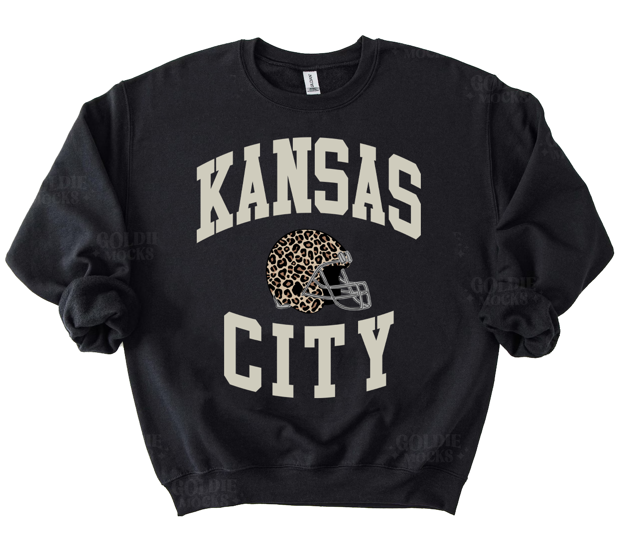 Kansas City Leopard Helmet Shirt
