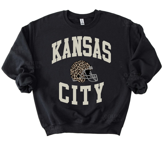 Kansas City Leopard Helmet Shirt