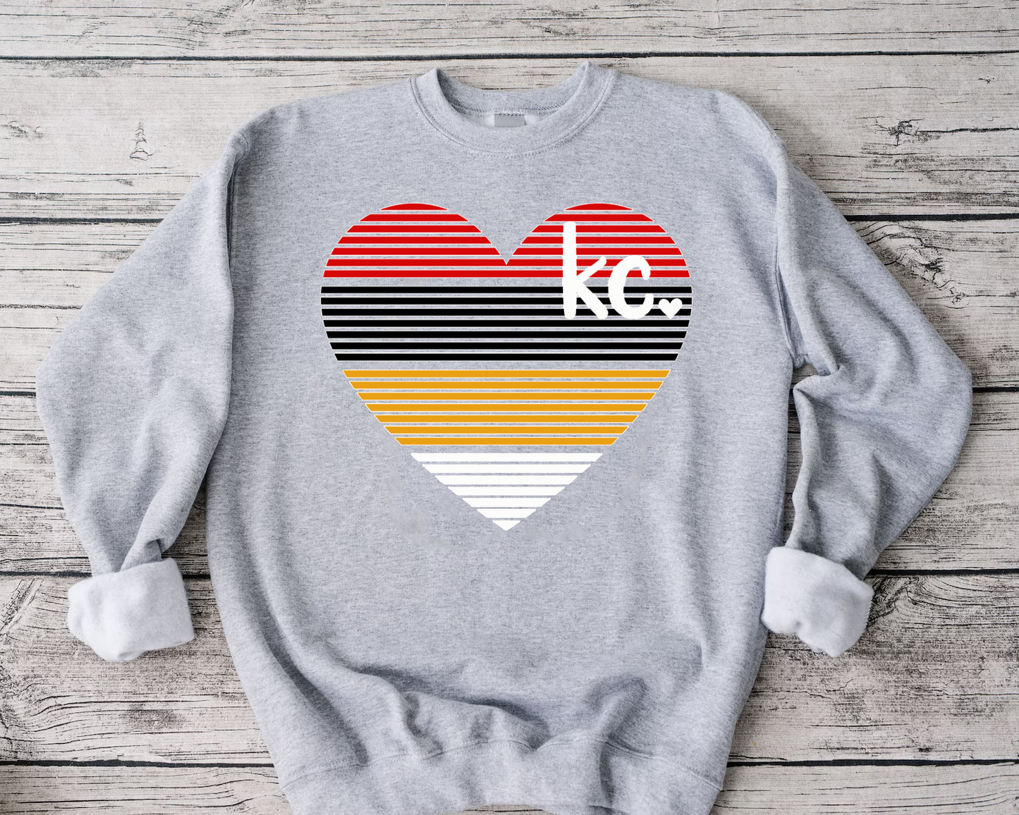 KC Heart Sweatshirt