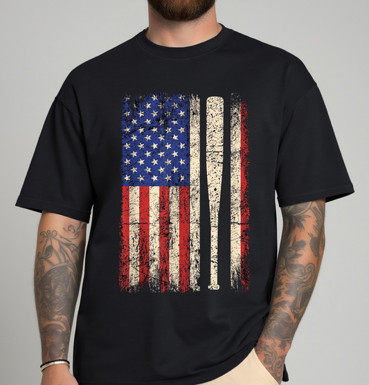 Baseball Flag Shirt