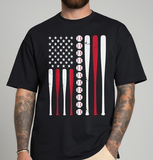 Baseball Flag Shirt
