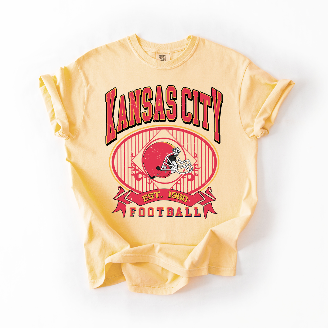 Kansas City Football EST 1960 T-Shirt