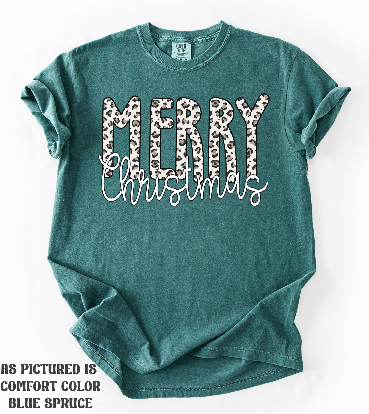 Merry Christmas Leopard Shirt