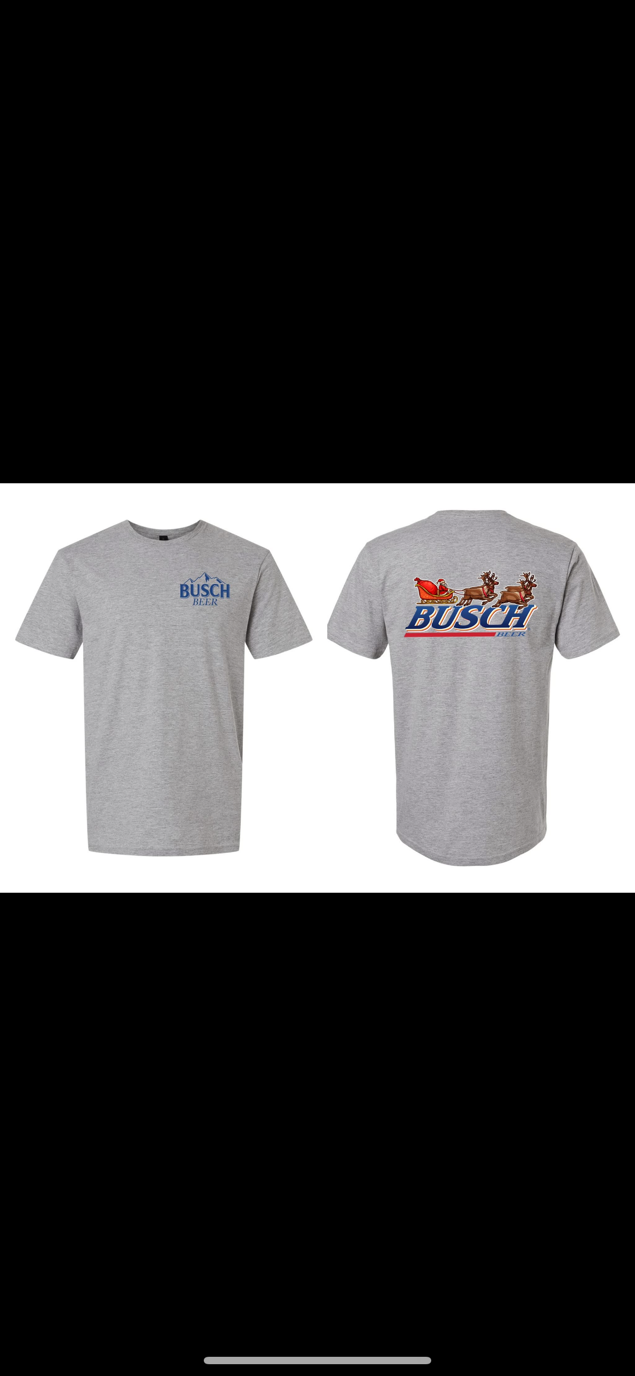 Christmas Busch Beer