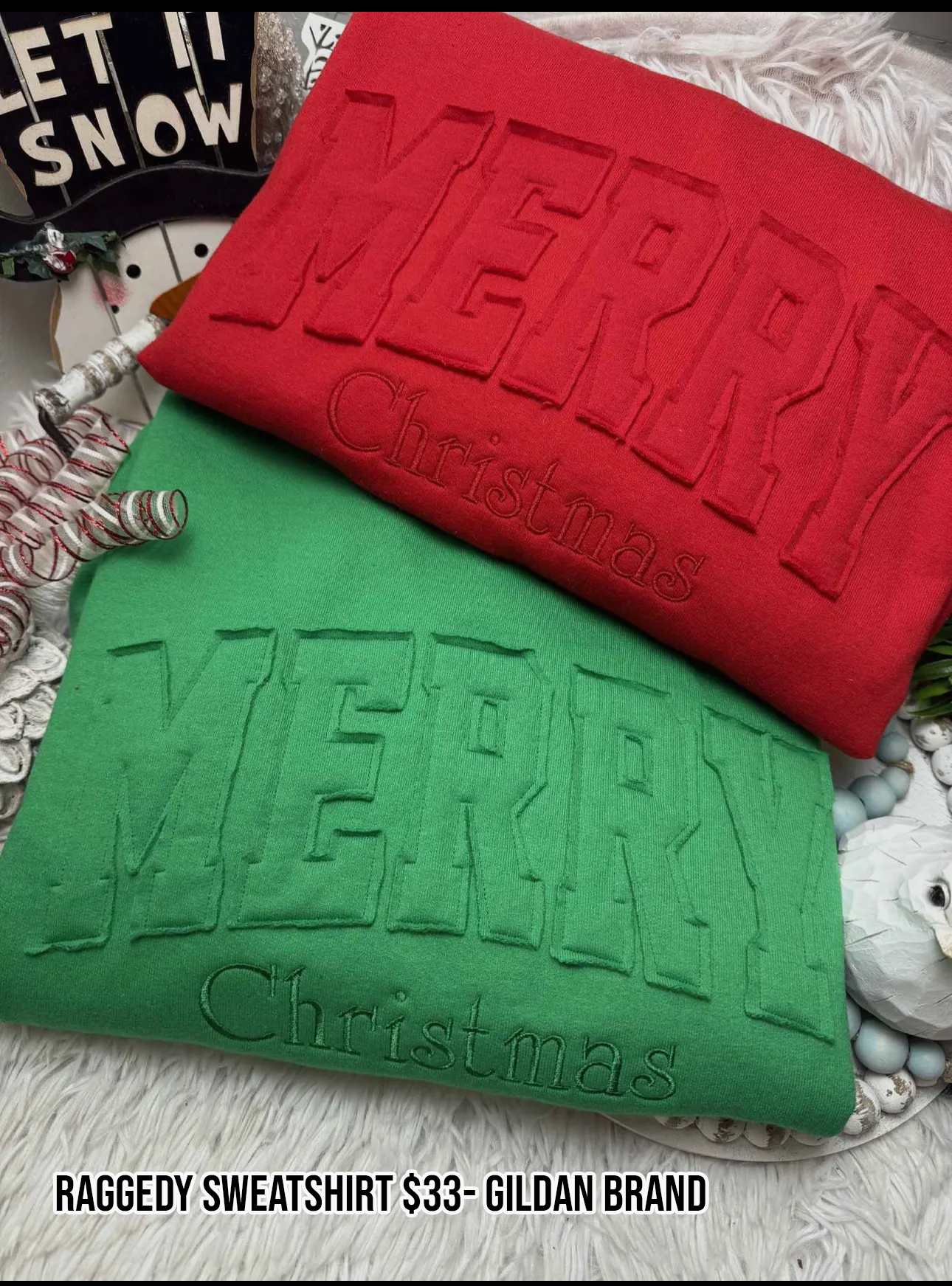 Raggedy Christmas Sweatshirt