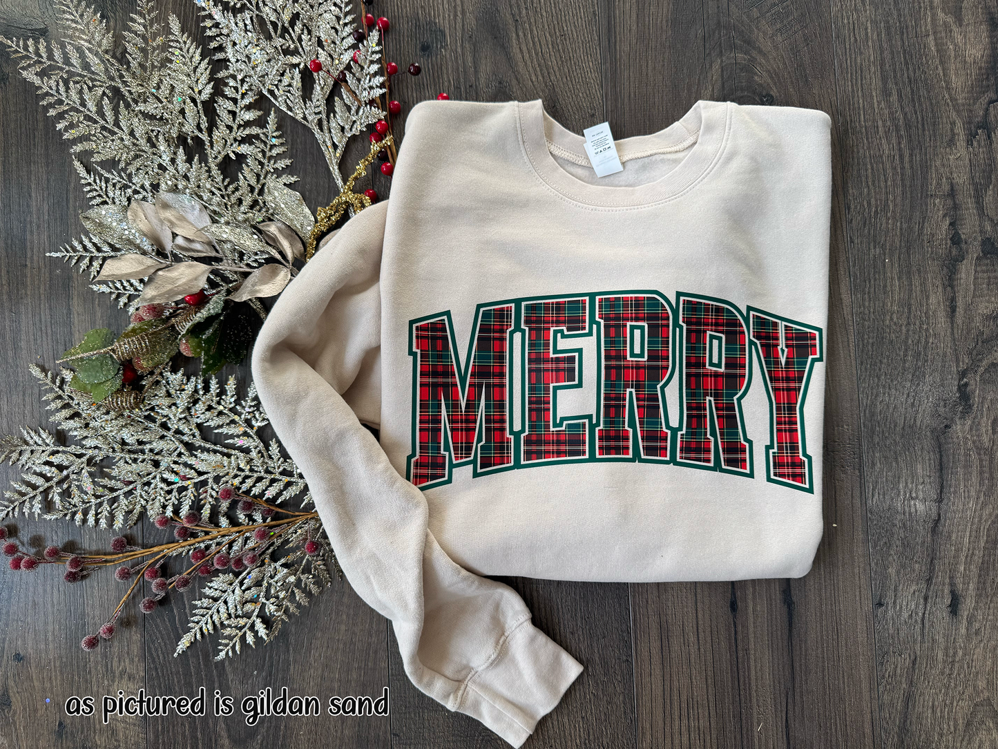 Merry Plaid Christmas Shirt