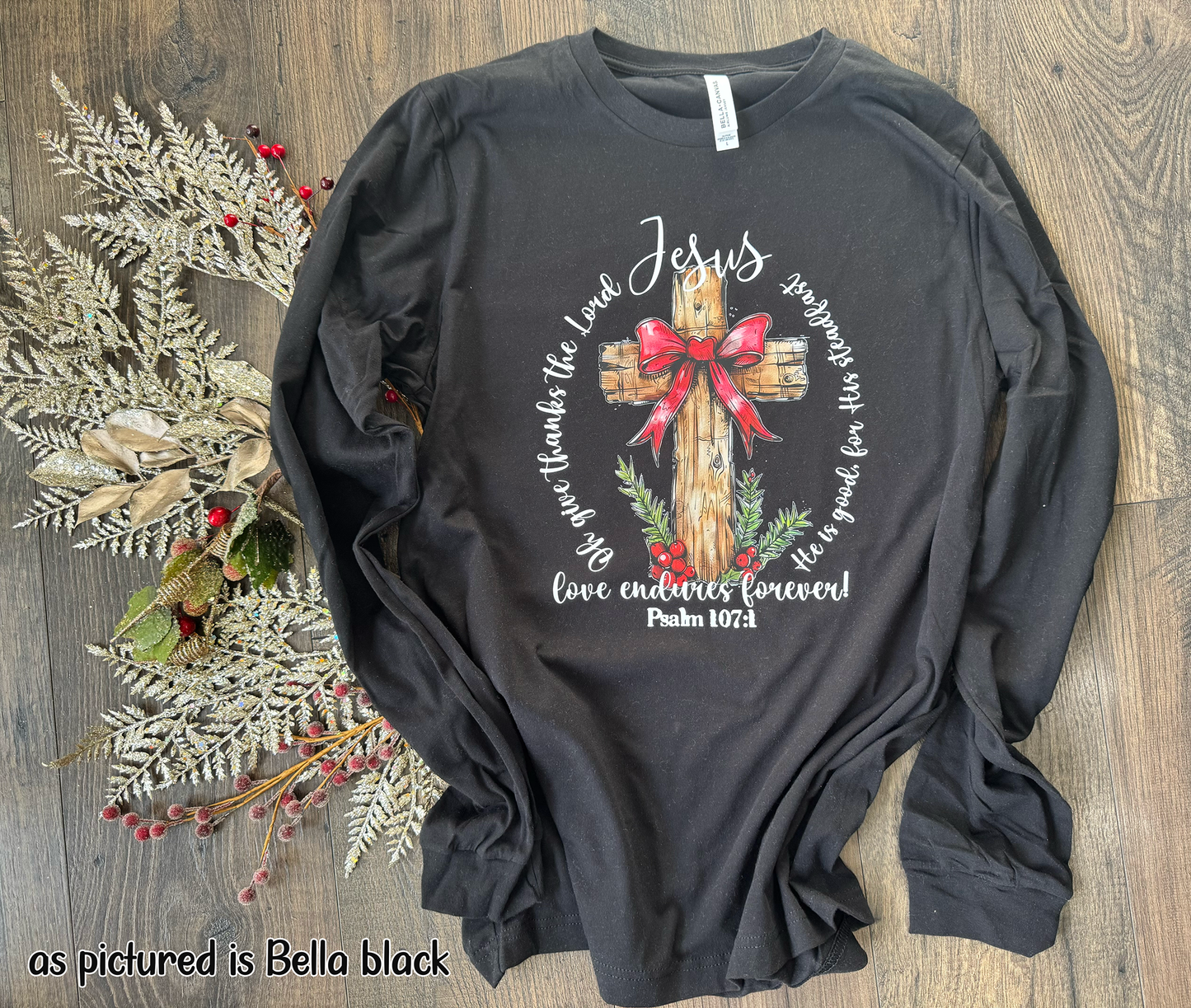 Give thanks to the lord Christmas shirt