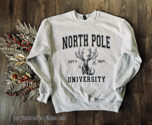 North Pole University Shirt