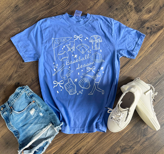 Baseball Collage Shirt
