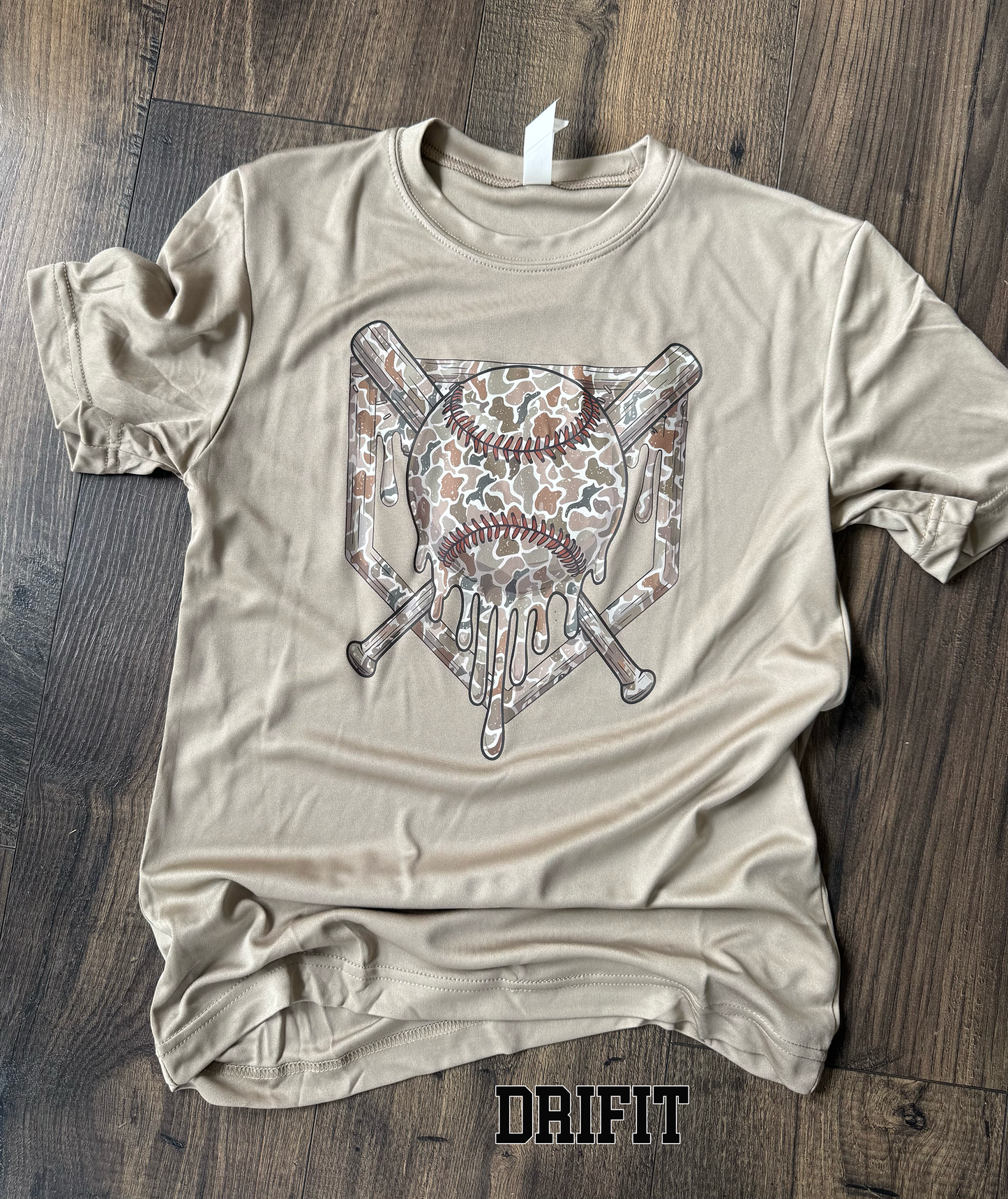 Camo Baseball Drifit Shirt