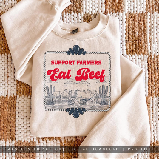 Support Farmers Eat Beef