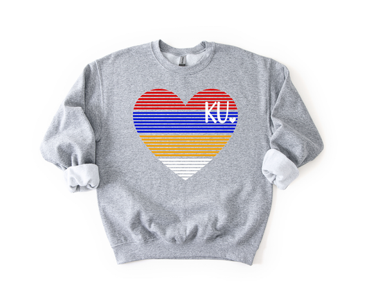 KU Heart Shirt