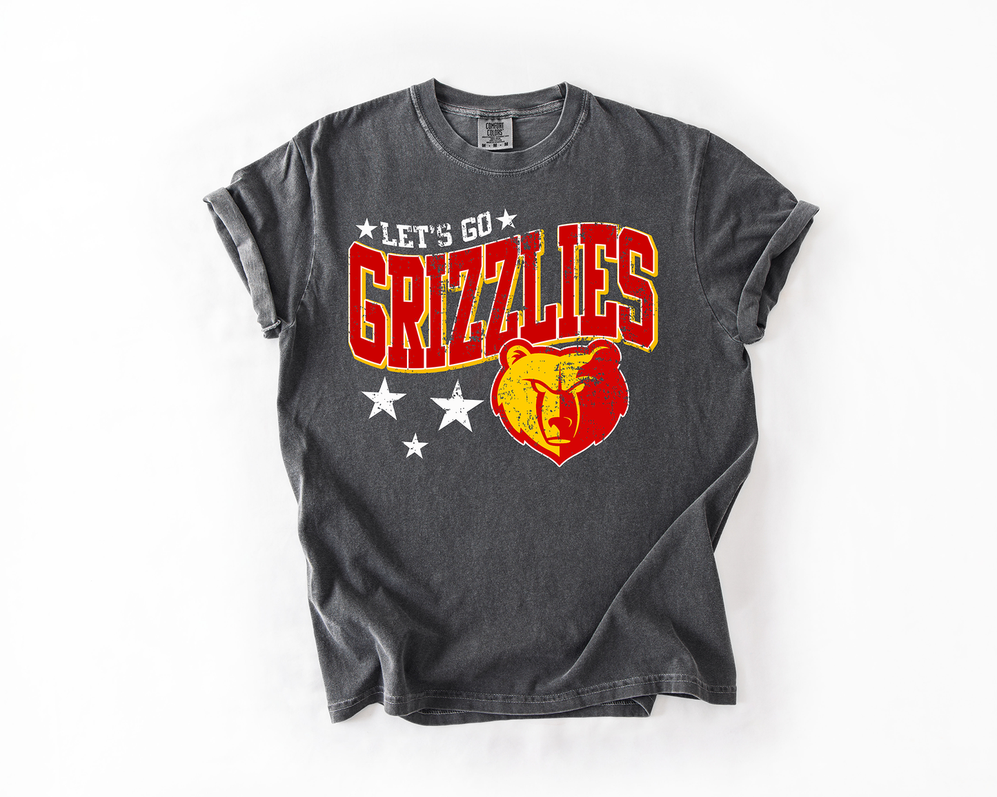 Lets Go Grizzlies Shirt-To Change Team choose Custom and Type Name and Colors