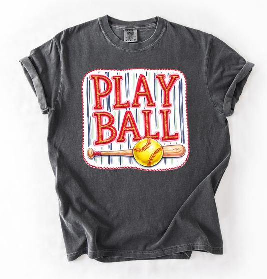 Play Ball Softball Shirt