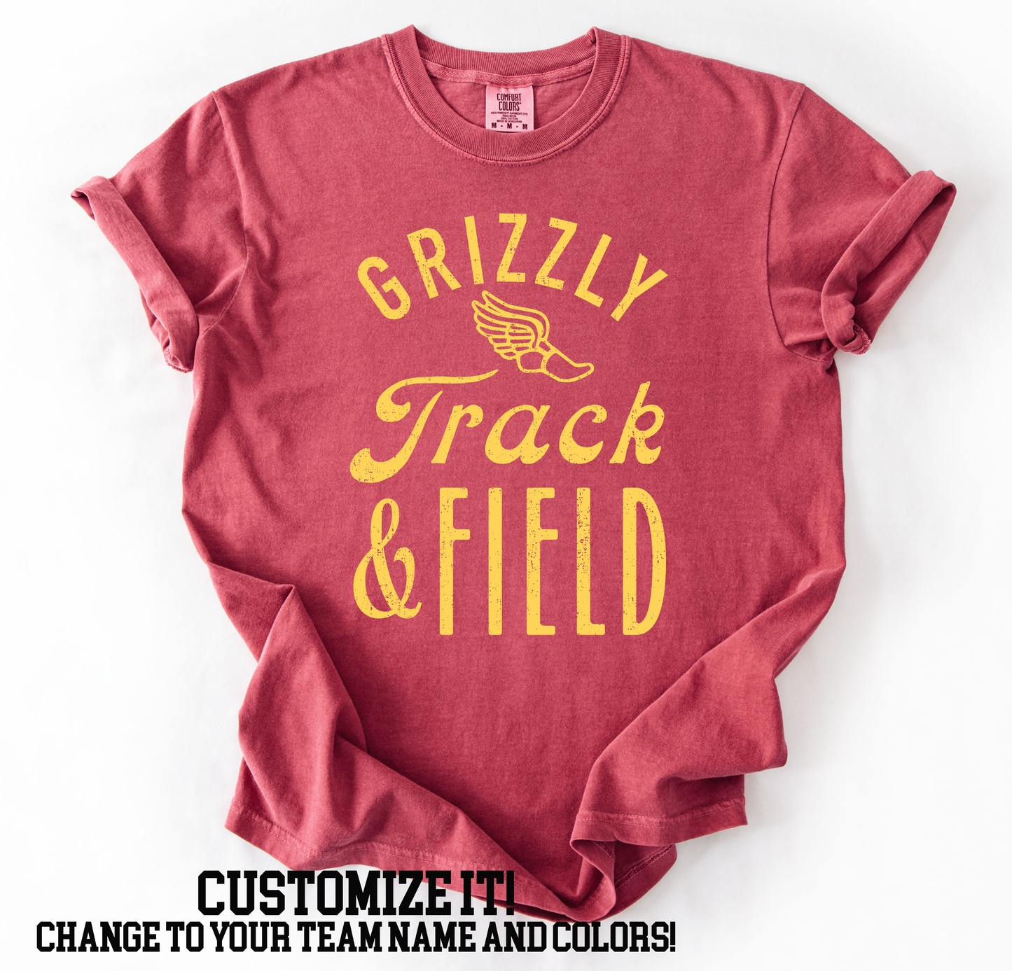 Track and Field Shirt- Can customize to team