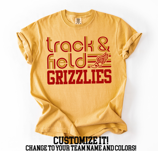 Track and Field- Can Customize to Team