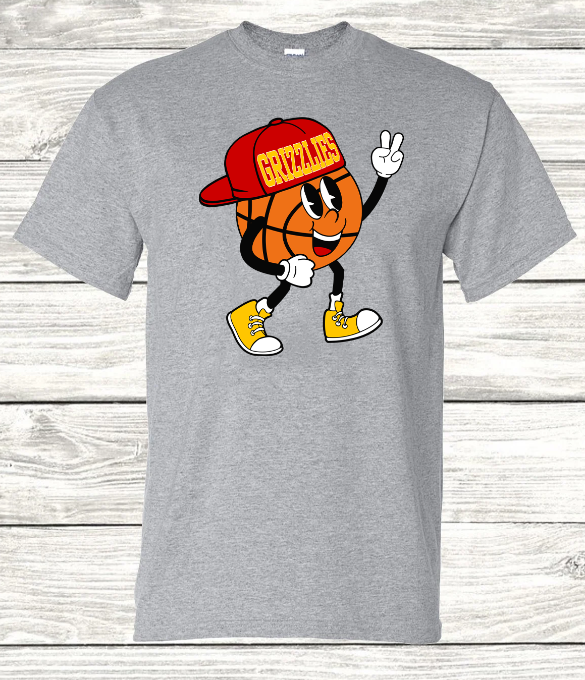 Grizzly Basketball Dude