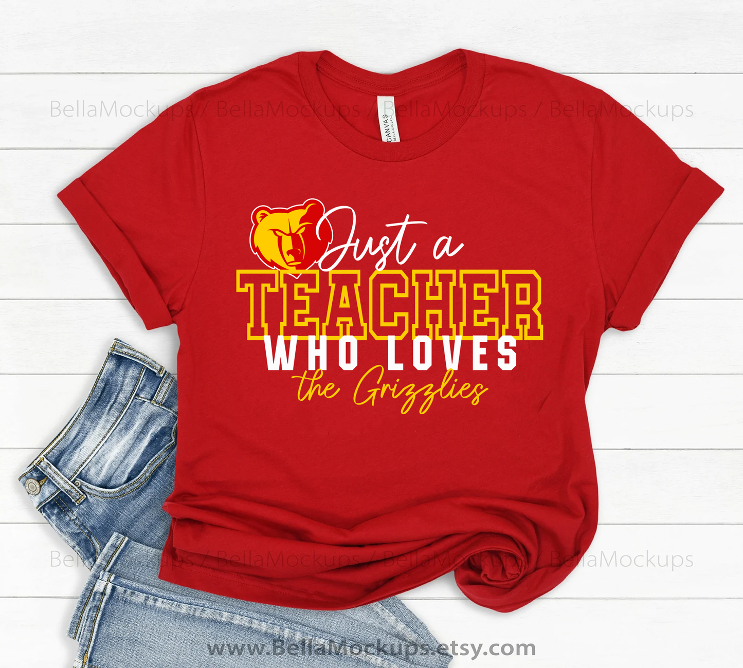 Teacher who loves the Grizzlies Shirt