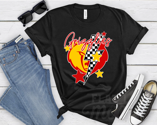 Grizzlies Lightning Bolt Shirt
