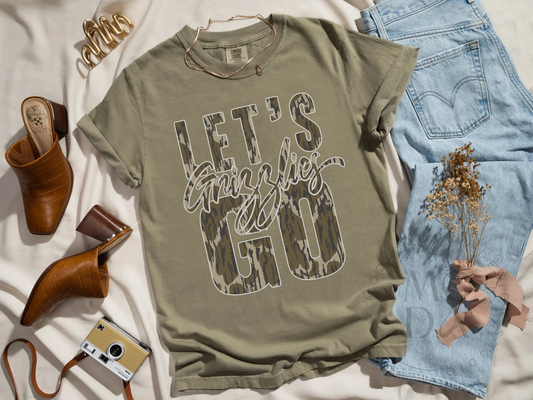 Grizzlies Lets Go Camo Shirt