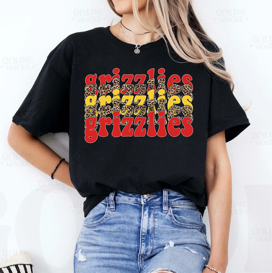 Grizzlies Leopard Repeating Shirt