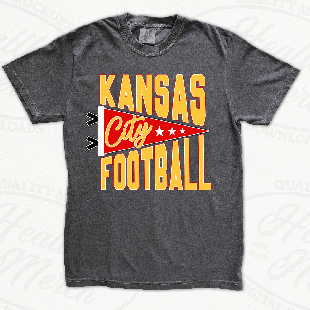 Kansas City Football Pennant Shirt
