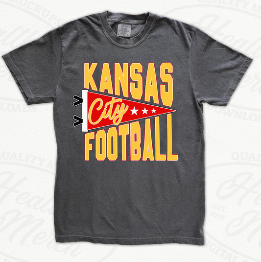 Kansas City Football Pennant Shirt