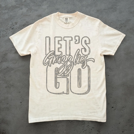 Lets Go Grizzlies Camo Shirt