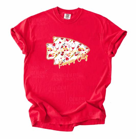 Nurse Arrow Head Kansas City T-Shirt
