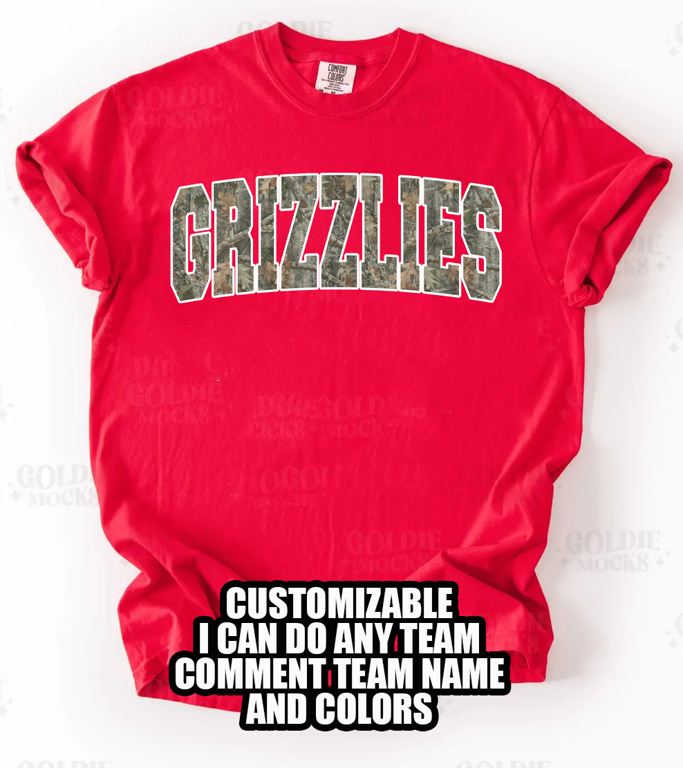 Grizzlies Camo Shirt