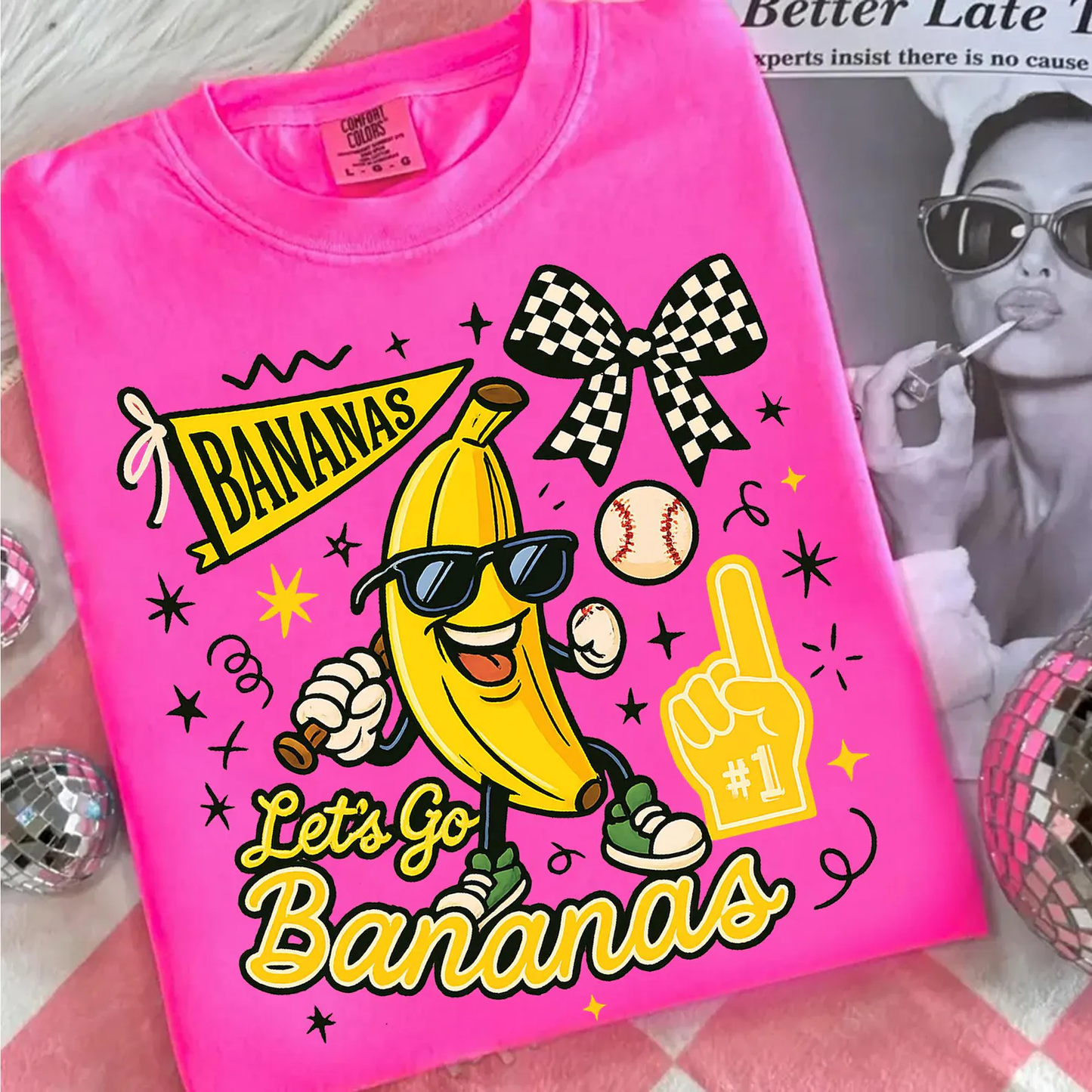 Bananas Baseball Shirt 2