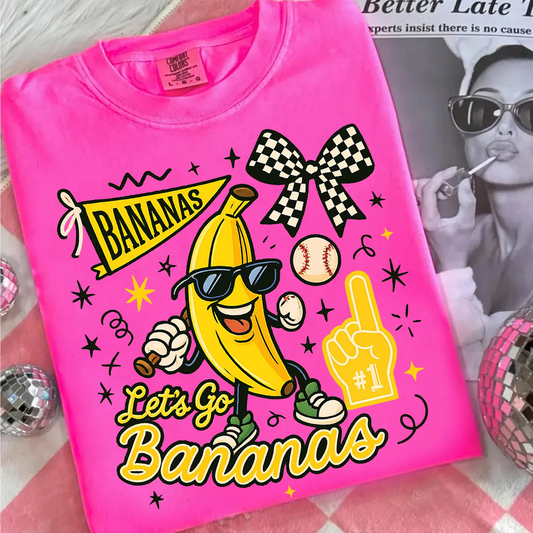 Bananas Baseball Shirt 2
