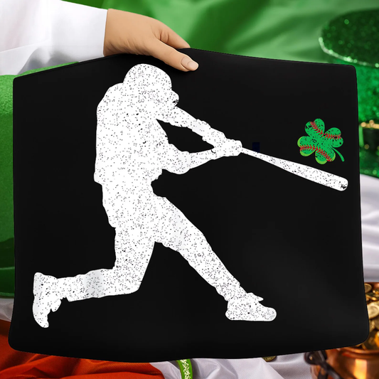 St Patricks Day Lucky Baseball Shirt