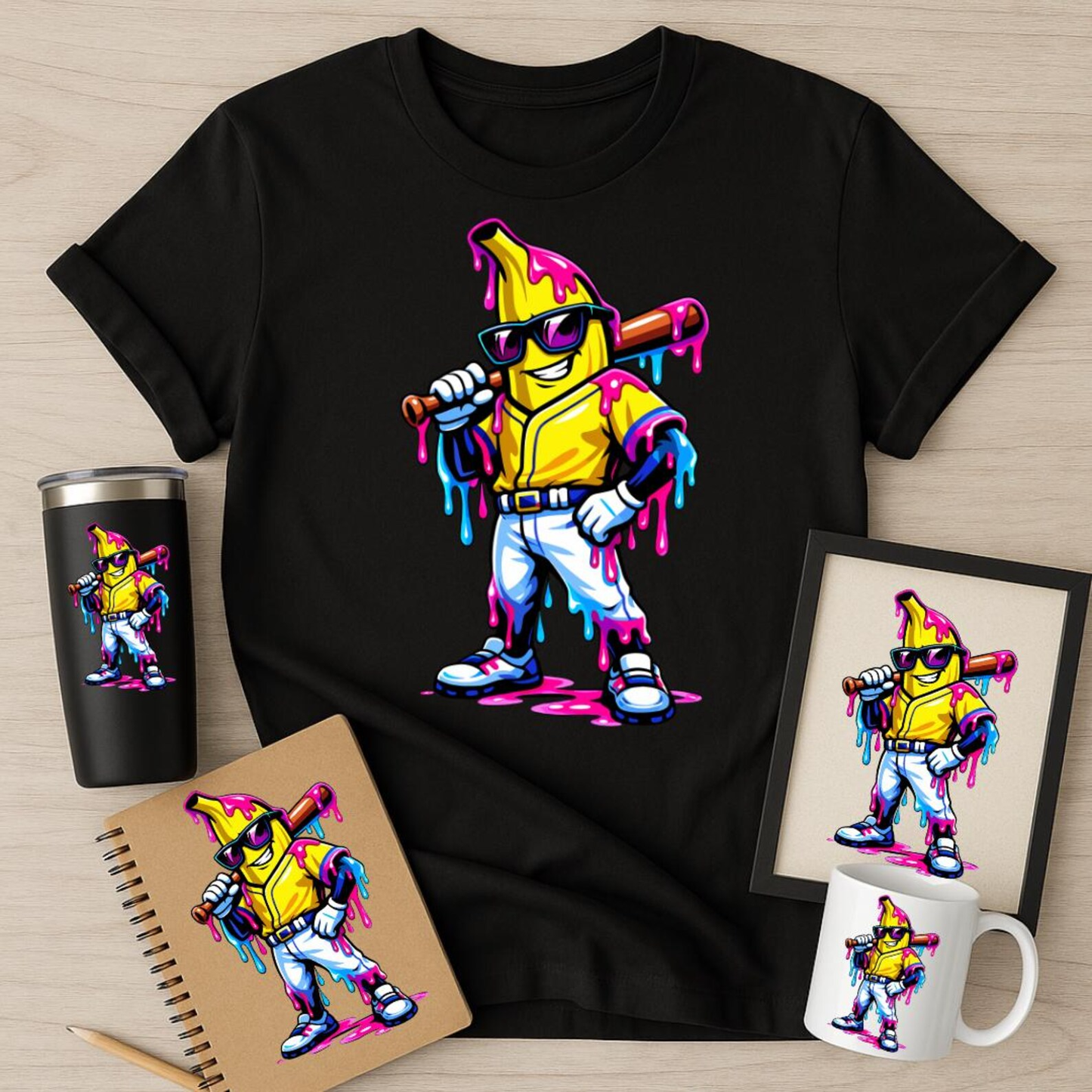 Bananas Baseball Shirt 3