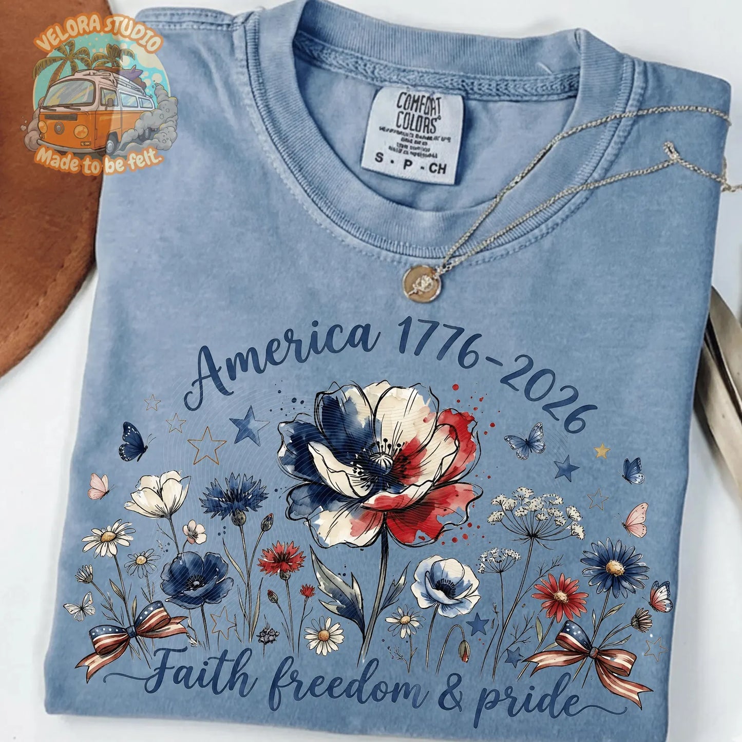 American vintage flowers
