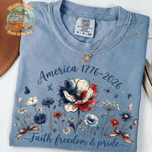 American vintage flowers