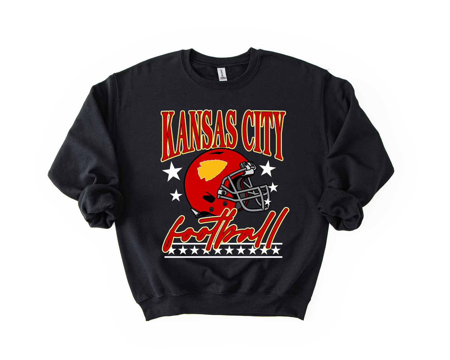 Kansas City football red and gold