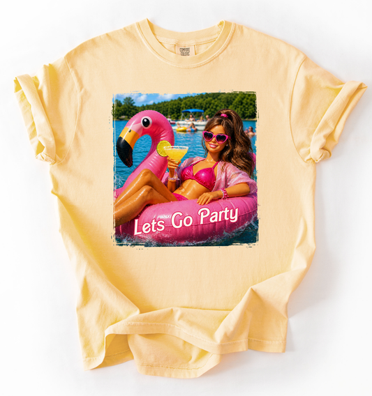 Barbie Lake lets go party