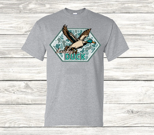 St Patricks Day Lucky Duck Shirt