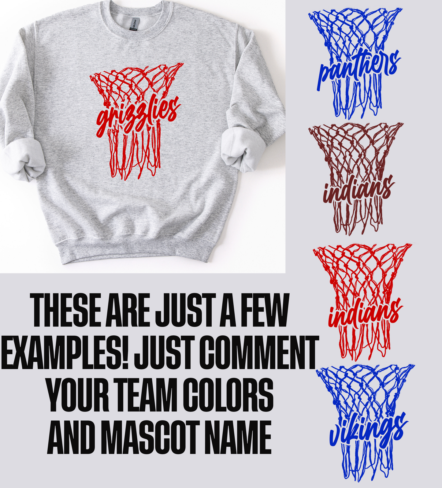 Net Team Shirt (Can Customize to Team)